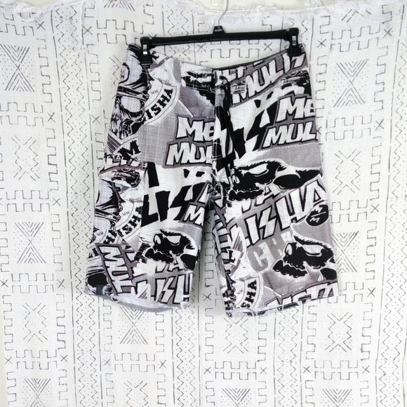 metal mulisha swim trunks